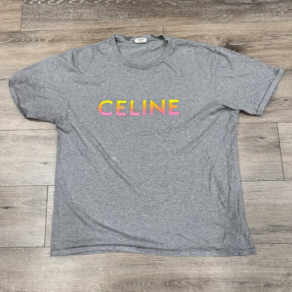 Celine  - Sunset Fade logo T shirt - Picture 1 of 3